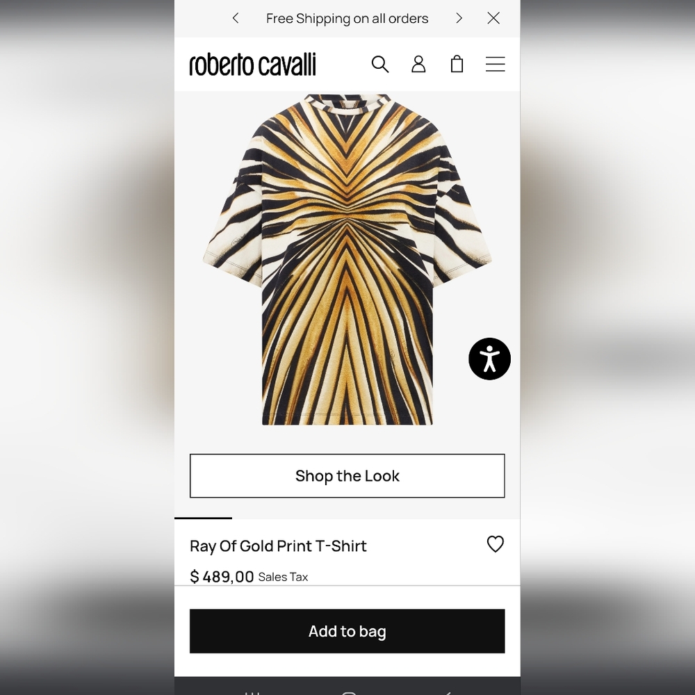 Roberto Cavalli Top